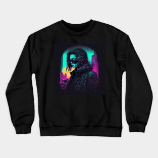 Cyberpunk Paint Style Crewneck Sweatshirt